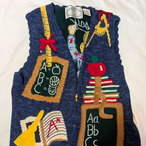 1996 Eagles Eye Collectibles Sweater Vest - Picture 2 of 4